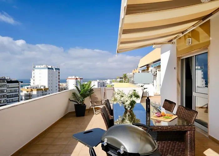 Stylish Algarve With Spacious Terrace & Sea Views * Quarteira